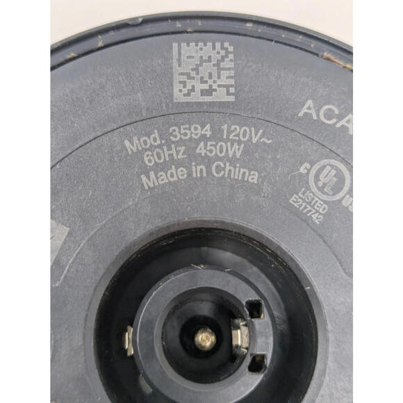 Nespresso Aeroccino 3 Electric Milk Frother Cup Only - Black 3594 - Picture 5 of 5